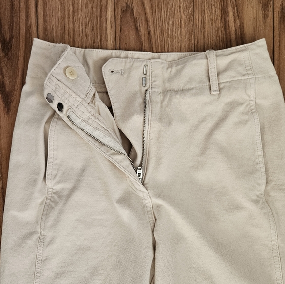 Womens Classic Cream ARITZIA Wifred Pants - Picture 3 of 4